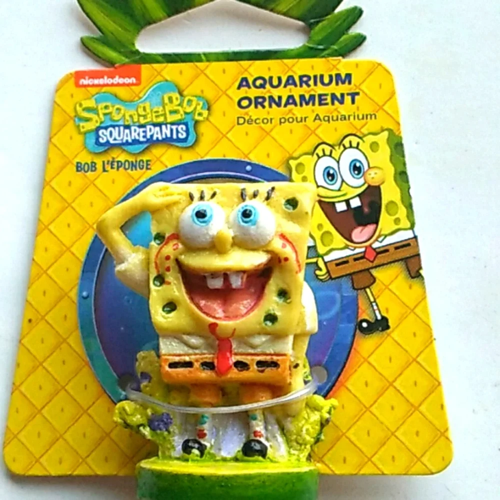 SpongeBob SquarePants small character fish tank decor